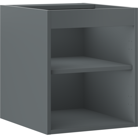 Mexen Box-A corps de meuble sous-lavabo 40 cm, graphite mat - 91AX1-0400-470-1-66