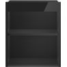 Mexen Box-A corps de meuble sous-lavabo 40 cm, noir brillant - 91AX1-0400-470-1-70