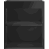 Mexen Box-A caisson de meuble sous-lavabo 40 cm, noir mat - 91AX1-0400-470-1-71