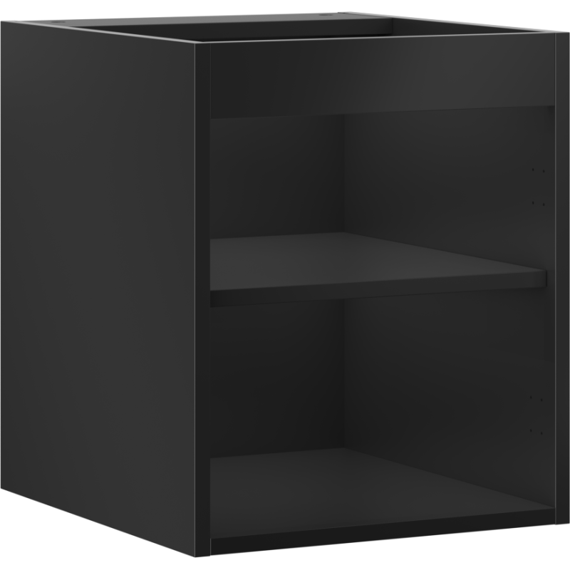 Mexen Box-A Corps de meuble sous-vasque 40 cm, noir mat - 91AX1-0400-470-1-71