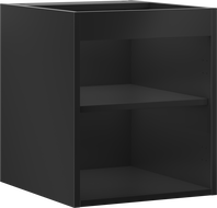 Mexen Box-A Corps de meuble sous-vasque 40 cm, noir mat - 91AX1-0400-470-1-71