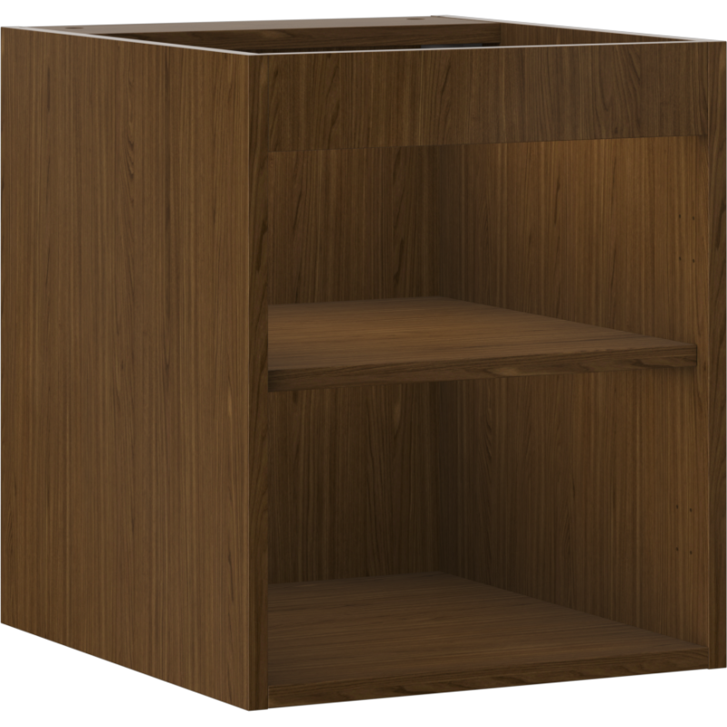 Mexen Box-A corps du meuble sous-lavabo 40 cm, noyer - 91AX1-0400-470-1-86