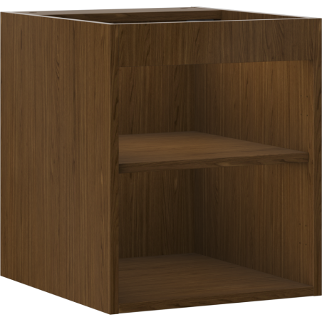 Mexen Box-A corps du meuble sous-lavabo 40 cm, noyer - 91AX1-0400-470-1-86