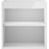 Corps de meuble sous-lavabo Mexen Box-A 45 cm, blanc brillant - 91AX1-0450-470-1-00