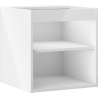 Mexen Box-A corps de meuble sous-lavabo 45 cm, blanc brillant - 91AX1-0450-470-1-00