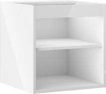 Mexen Box-A corps de meuble sous-lavabo 45 cm, blanc brillant - 91AX1-0450-470-1-00