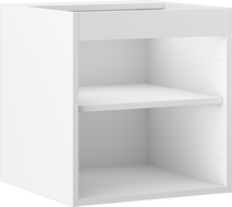 Mexen Box-A caisson pour meuble sous lavabo 45 cm, blanc mat - 91AX1-0450-470-1-01