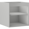 Mexen Box-A corps de meuble sous-vasque 45 cm, gris mat - 91AX1-0450-470-1-62