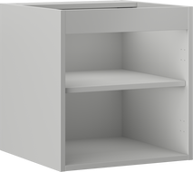 Mexen Box-A corps de meuble sous-vasque 45 cm, gris mat - 91AX1-0450-470-1-62