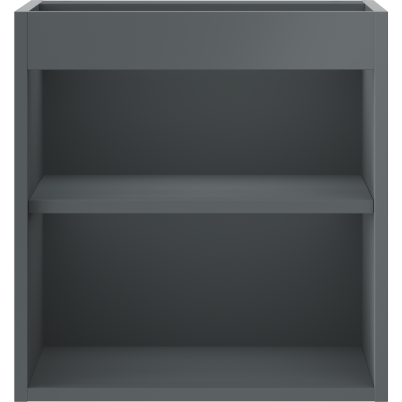 Mexen Box-A corps de meuble sous-lavabo 45 cm, graphite mat - 91AX1-0450-470-1-66