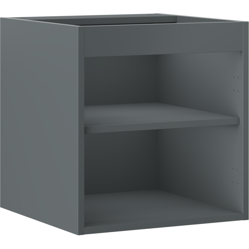Mexen Box-A corps de meuble sous-lavabo 45 cm, graphite mat - 91AX1-0450-470-1-66