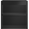 Mexen Box-A corps d'armoire sous-lavabo 45 cm, noir mat - 91AX1-0450-470-1-71