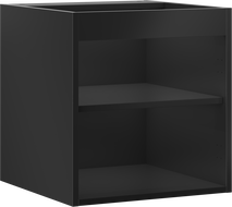 Mexen Box-A corps du meuble sous-vasque 45 cm, noir mat - 91AX1-0450-470-1-71