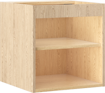 Mexen Box-A meuble sous-lavabo 45 cm, chêne - 91AX1-0450-470-1-81