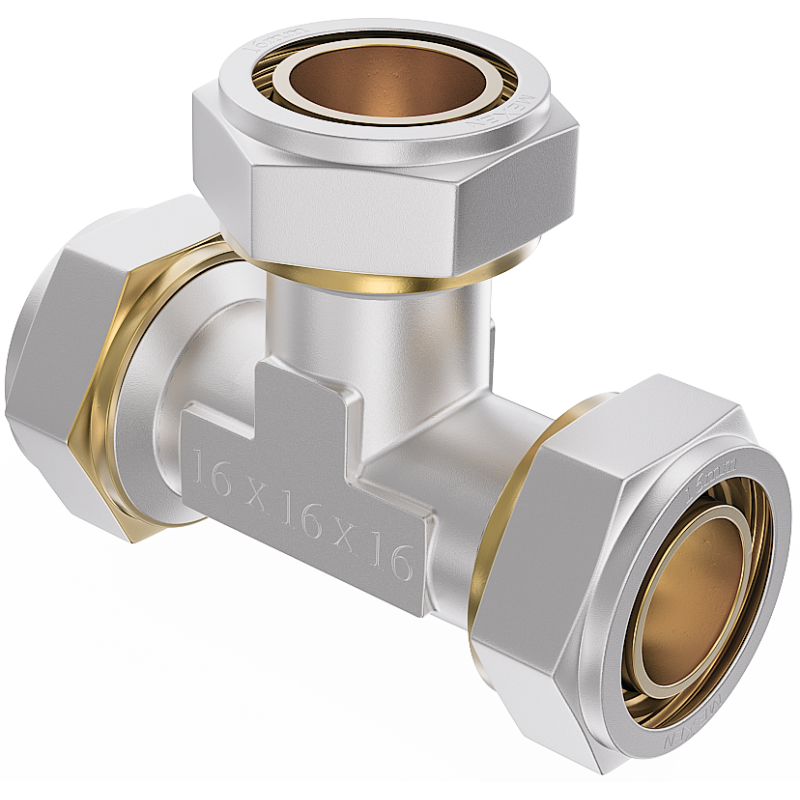 Mexen PEX-S Té vissé PEX 16 x 16 x 16 - W97230-161616-00