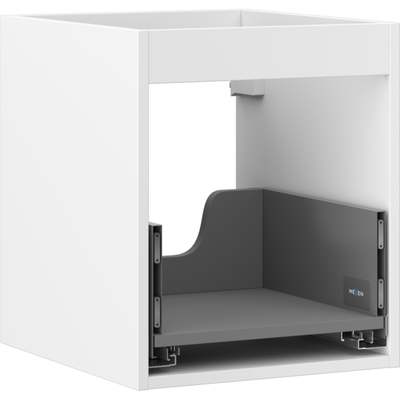 Mexen Box-A corps de l'armoire sous lavabo 40 cm, 1 tiroir, blanc mat - 91AX0-0400-470-1-01