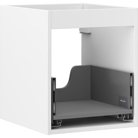 Mexen Box-A corps de l'armoire sous lavabo 40 cm, 1 tiroir, blanc mat - 91AX0-0400-470-1-01