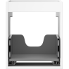 Mexen Box-A corps d'armoire sous le lavabo 40 cm, 1 tiroir, blanc mat - 91AX0-0400-470-1-01