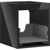 Mexen Box-A meuble sous-lavabo 40 cm, 1 tiroir, noir brillant - 91AX0-0400-470-1-70