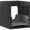 Mexen Box-A corps d'armoire sous-lavabo 40 cm, 1 tiroir, noir mat - 91AX0-0400-470-1-71