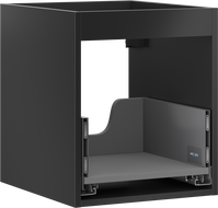 Mexen Box-A corps d'armoire sous-lavabo 40 cm, 1 tiroir, noir mat - 91AX0-0400-470-1-71
