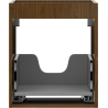 Mexen Box-A corps d'armoire sous-lavabo 40 cm, 1 tiroir, noyer - 91AX0-0400-470-1-86