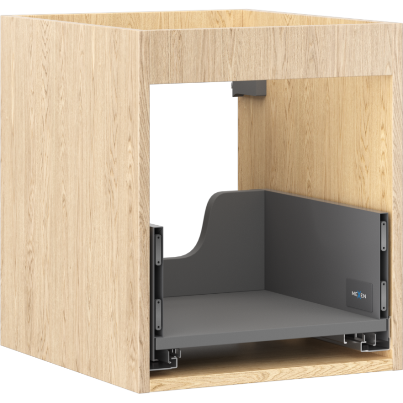 Mexen Box-A caisson d'armoire sous-vasque 40 cm, 1 tiroir, chêne - 91AX0-0400-470-1-81