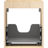 Mexen Box-A caisson d'armoire sous-vasque 40 cm, 1 tiroir, chêne - 91AX0-0400-470-1-81