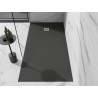 Mexen Stone+ receveur de douche rectangulaire composite 180 x 100 cm, anthracite - 44711018