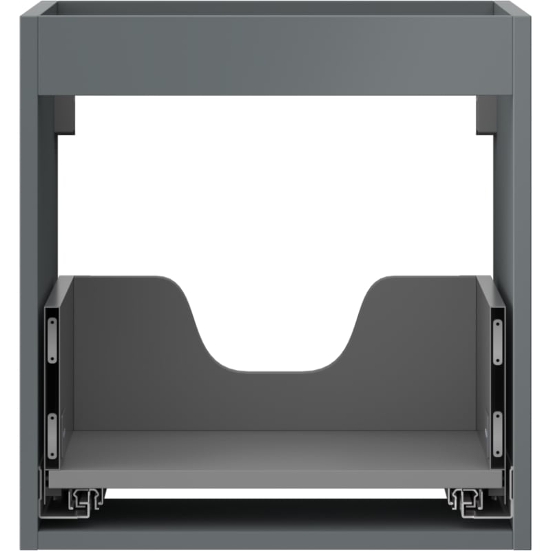 Mexen Box-A corps de meuble sous-vasque 45 cm, 1 tiroir, graphite mat - 91AX0-0450-470-1-66