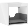 Mexen Box-A corps du meuble sous-lavabo 50 cm, 1 tiroir, blanc brillant - 91AX0-0500-470-1-00