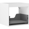 Mexen Box-A corps de meuble sous lavabo 50 cm, 1 tiroir, blanc mat - 91AX0-0500-470-1-01