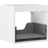 Mexen Box-A corps du meuble sous lavabo 50 cm, 1 tiroir, blanc mat - 91AX0-0500-470-1-01