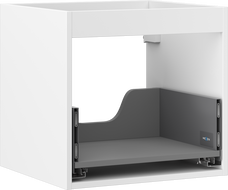 Mexen Box-A corps de meuble sous lavabo 50 cm, 1 tiroir, blanc mat - 91AX0-0500-470-1-01