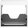 Mexen Box-A corps de meuble sous lavabo 50 cm, 1 tiroir, blanc mat - 91AX0-0500-470-1-01