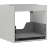 Mexen Box-A armoire de salle de bain sous vasque 50 cm, 1 tiroir, gris mat - 91AX0-0500-470-1-62