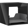 Mexen Box-A corps de meuble sous-lavabo 50 cm, 1 tiroir, noir brillant - 91AX0-0500-470-1-70
