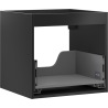 Mexen Box-A corps d'armoire de salle de bain 50 cm, 1 tiroir, noir mat - 91AX0-0500-470-1-71