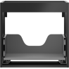 Mexen Box-A corps d'armoire de salle de bain 50 cm, 1 tiroir, noir mat - 91AX0-0500-470-1-71