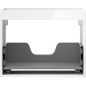 Mexen Box-A caisson d'armoire sous lavabo 60 cm, 1 tiroir, blanc brillant - 91AX0-0600-470-1-00