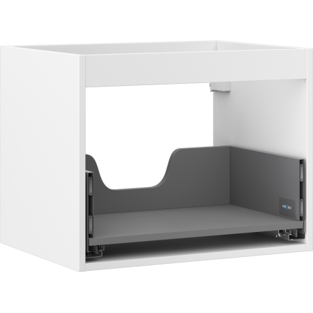 Mexen Box-A corpus de meuble sous-lavabo 60 cm, 1 tiroir, blanc mat - 91AX0-0600-470-1-01