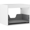 Mexen Box-A corpus de meuble sous-lavabo 60 cm, 1 tiroir, blanc mat - 91AX0-0600-470-1-01
