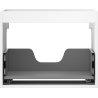 Meuble sous-vasque Mexen Box-A 60 cm, 1 tiroir, blanc mat - 91AX0-0600-470-1-01