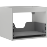 Mexen Box-A corps de meuble sous lavabo 60 cm, 1 tiroir, gris mat - 91AX0-0600-470-1-62