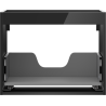 Mexen Box-A corps de meuble sous-lavabo 60 cm, 1 tiroir, noir brillant - 91AX0-0600-470-1-70