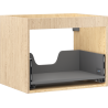 Mexen Box-A caisson de meuble sous-lavabo 60 cm, 1 tiroir, chêne - 91AX0-0600-470-1-81