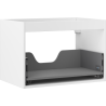 Corps de meuble sous-vasque Mexen Box-A 70 cm, 1 tiroir, blanc mat - 91AX0-0700-470-1-01