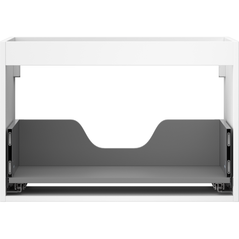 Mexen Box-A corps de meuble sous-lavabo 70 cm, 1 tiroir, blanc mat - 91AX0-0700-470-1-01