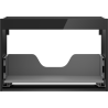 Mexen Box-A caisson de meuble sous-lavabo 70 cm, 1 tiroir, noir brillant - 91AX0-0700-470-1-70