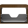 Mexen Box-A corps d'armoire sous-lavabo 70 cm, 1 tiroir, noyer - 91AX0-0700-470-1-86